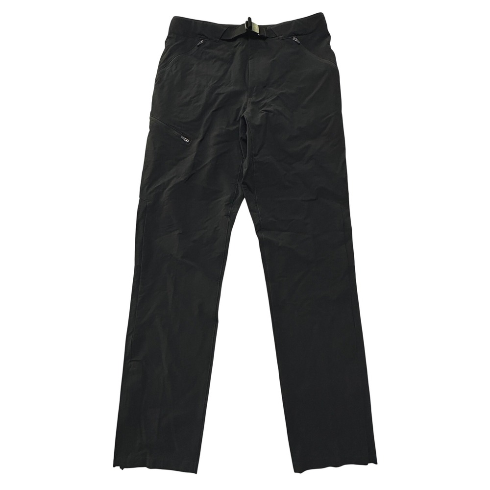 Patagonia Causey Pike Pants Mens 31 Black Hiking Trekking Cargo Techwear‎ 55635